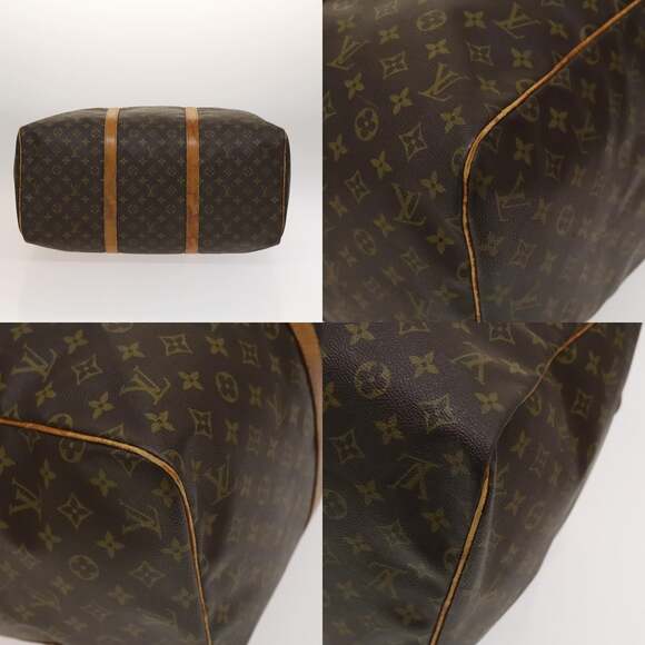 LOUIS VUITTON Monogram Sac Spool 55 Boston Bag M41622 - Picture 10 of 13